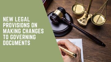 changes to governing documents